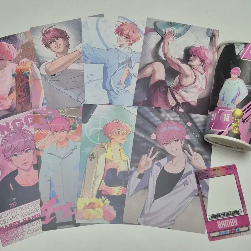 플레이브 밤비 비공굿 생카 생일카페 아스테룸아레나 럭드 포함 일괄 양도