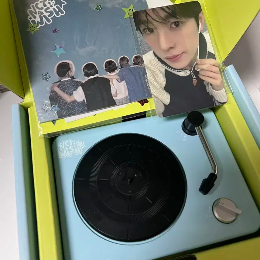 NCT WISH 1周年　ターンテーブル　Bluetooth スピーカー　セット NCT WISH 1周年 1st ターンテーブル スピーカー トレカ リョウ