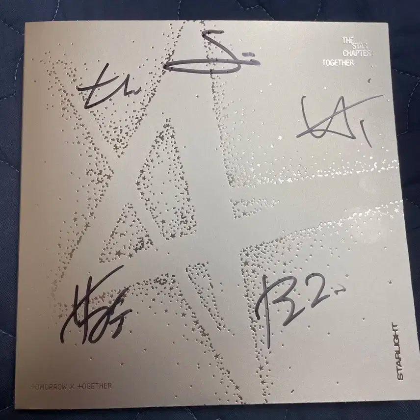 투모로우바이투게더 TOGETHER 비매 미개봉 친필싸인앨범