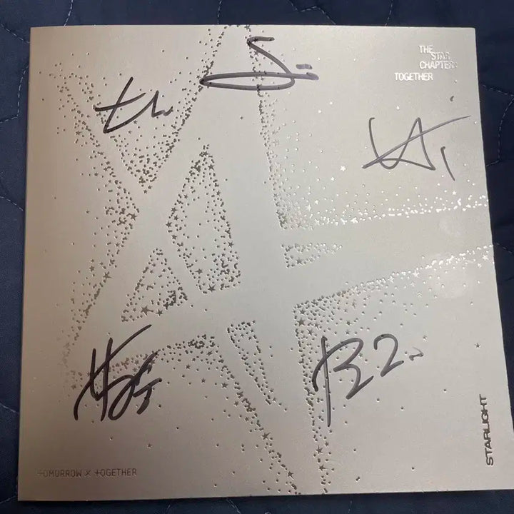 투모로우바이투게더 TOGETHER 비매 미개봉 친필싸인앨범
