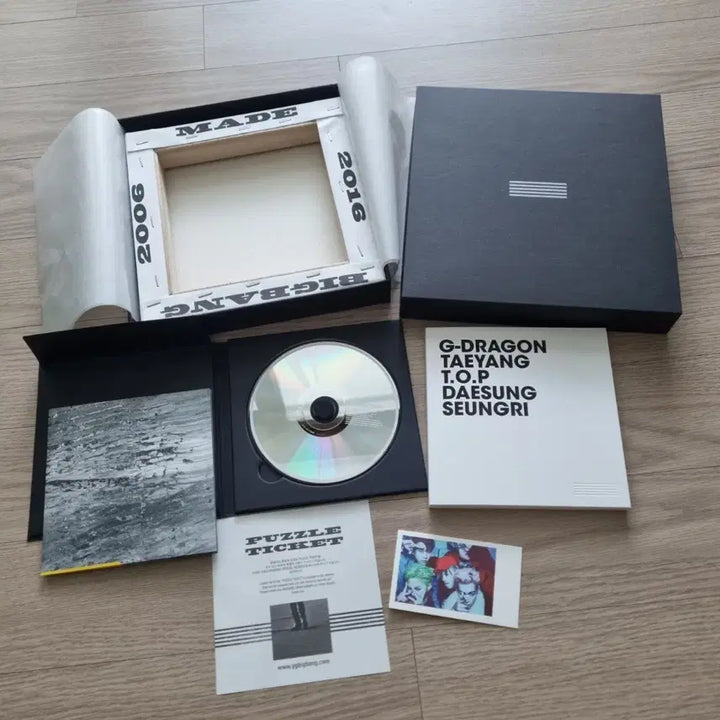 (중고) 빅뱅 메이드 풀앨범 단체 버전 지디 태양 탑 대성 GD TOP