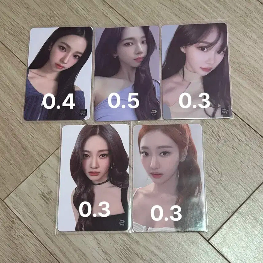 에스파 카리나 지젤 닝닝 미장센 미쟝센 헬로버블 포카