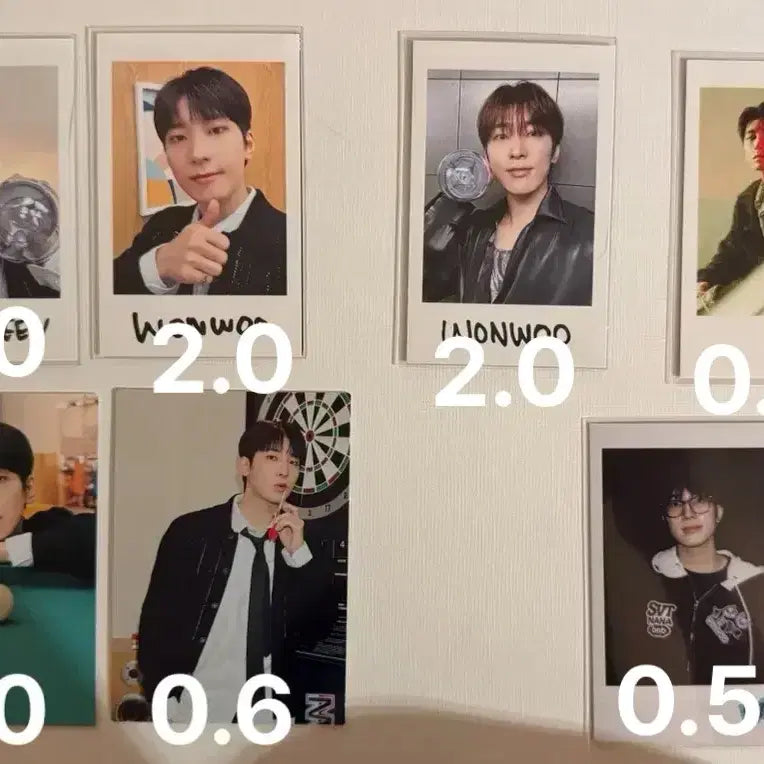 세븐틴 원우 홀리데이 인스턴트포카 나나민박 머치포카