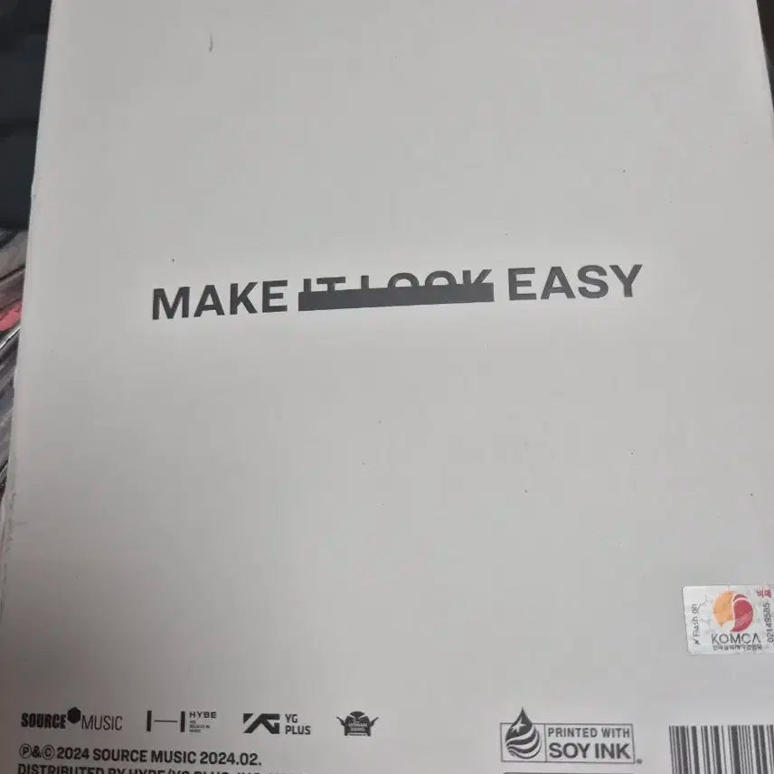 르세라핌 미니3집 음반시디 사인반