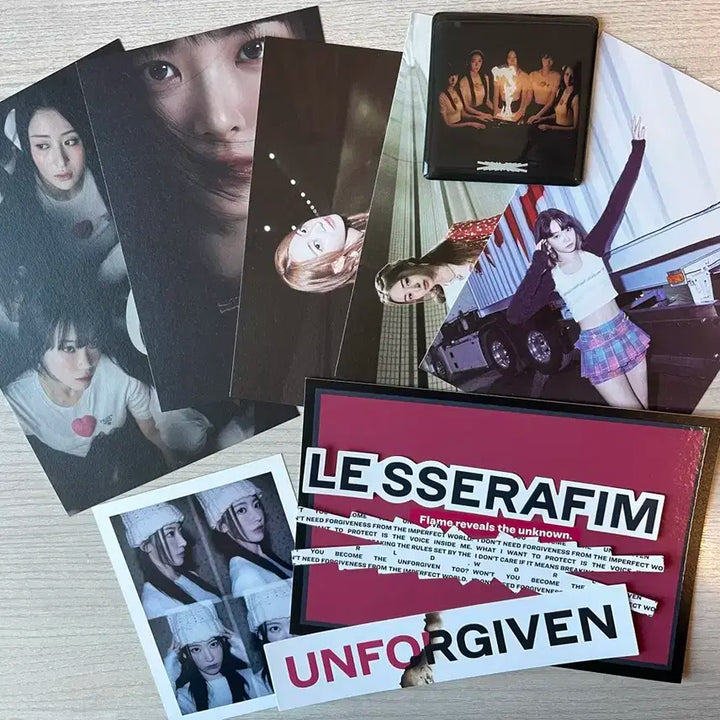 르세라핌 굿즈 일괄 판매합니다