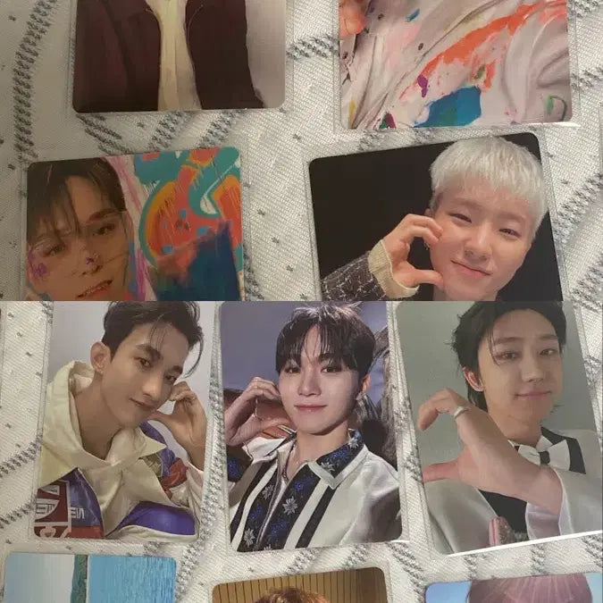 세븐틴 포카 10장 일괄