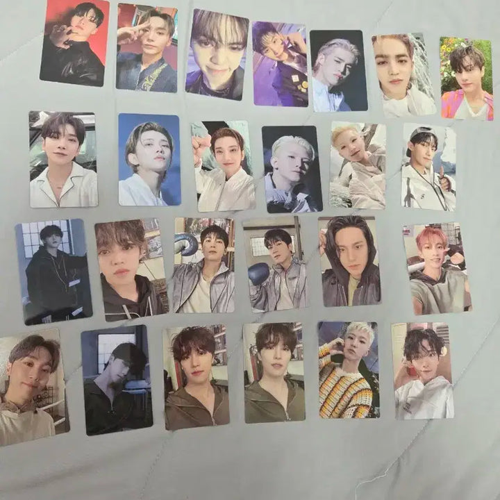 세븐틴 포카+포카 바인더(하늘색)