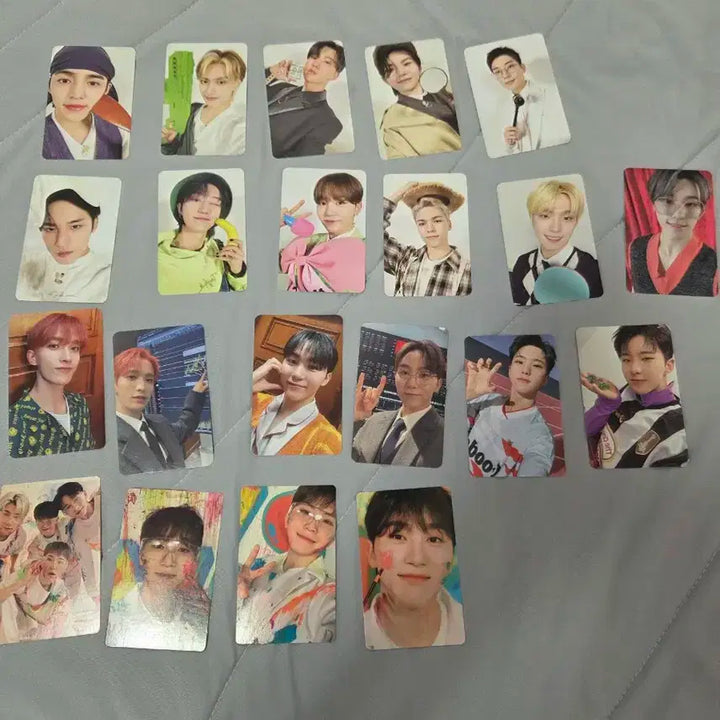 세븐틴 포카+포카 바인더(하늘색)