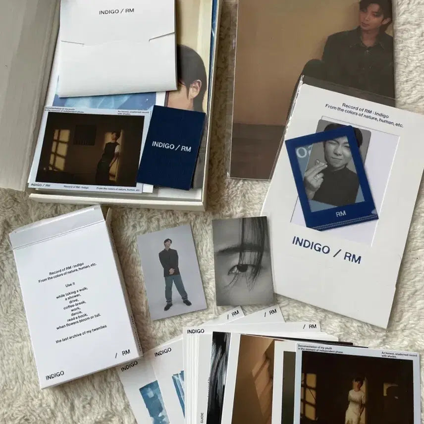 BTS RM INDIGO 2形態セット BUNJANG] Bts RM Indigo album set including Weverse pre-order