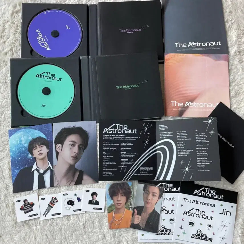 BTS jin the astronaut weverse特典　4点セット BTS,JIN-THE ASTRONAUT SET WEVERSE SHOP PRE ORDER GIFT FULL