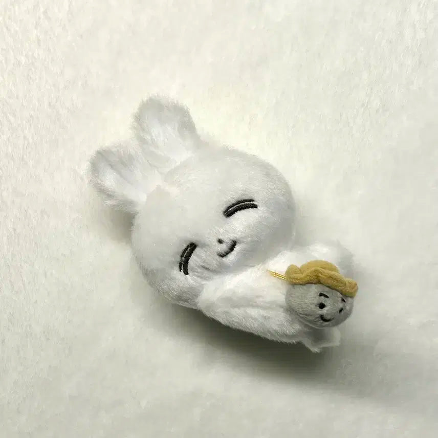 세븐틴 정한 9cm 인형 눕쫑이+돌쫑이 가방 세트