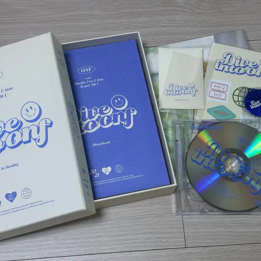 ONF 『Dive into ONF』 DVD オネノプ 온앤오프 BUNJANG] ONF Dive into ONF DVD / 온앤오프 Dive into ONF DVD