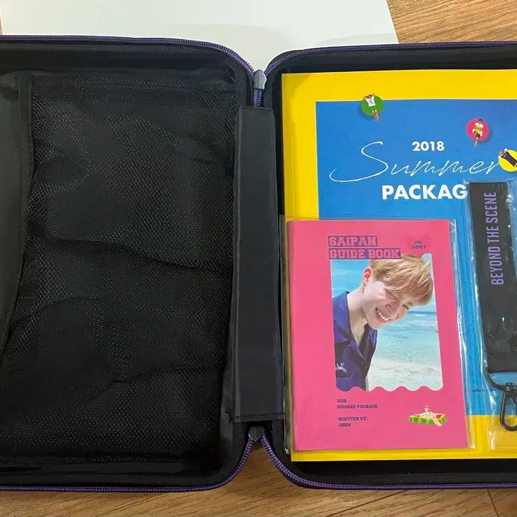 アイドル BTS 2018 Summer Package BTS 2018 Summer Package In Saipan Out Box White Full Set