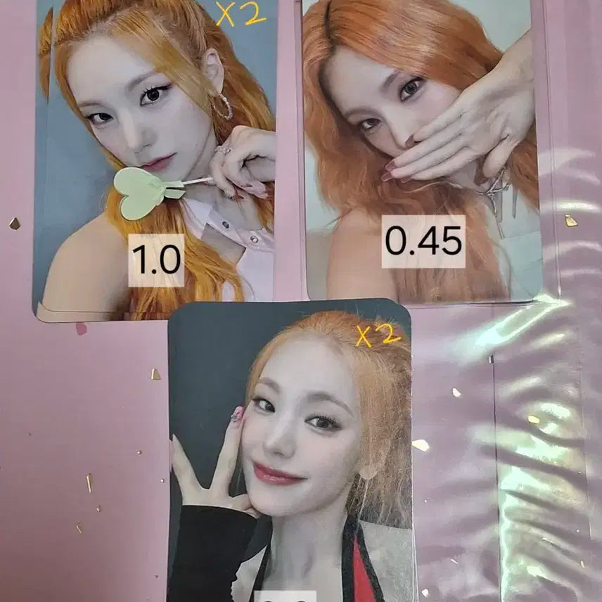 있지 예지 본투비 특전 포카 미공포
