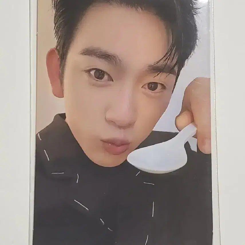 갓세븐 진영 숟가락포카-NESTFEST MD 트레이딩포카