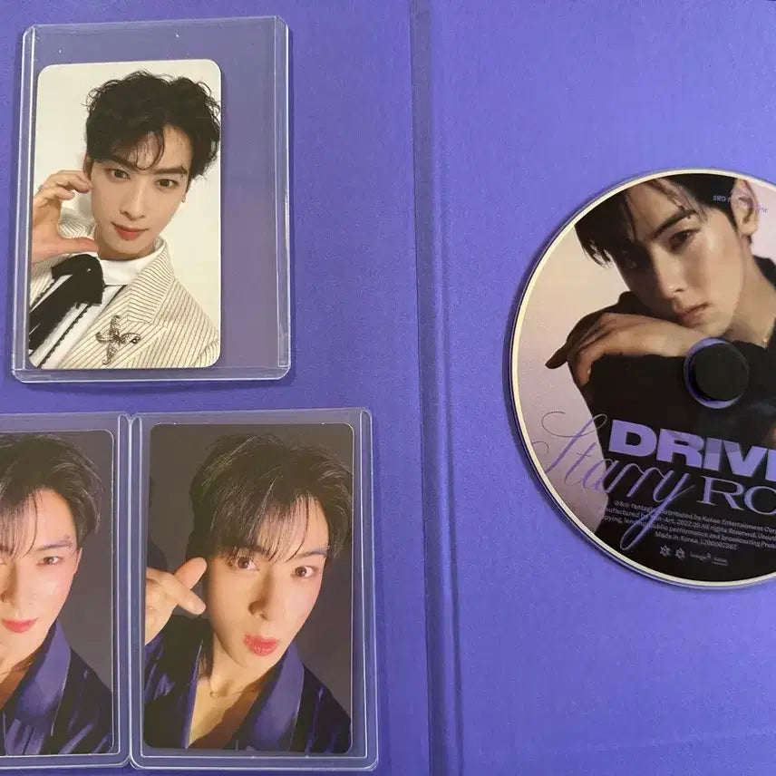 차은우 풀셋 Drive to the Stary Road