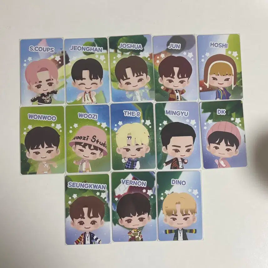 seventeen トレカ ばら売り ポスカ BUNJANG] Seventeen Puzzle Seventeen Group Bulk Poca