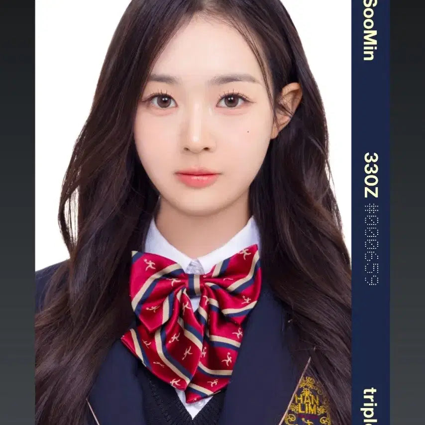 트리플에스 김수민 한림교복 오브젝트