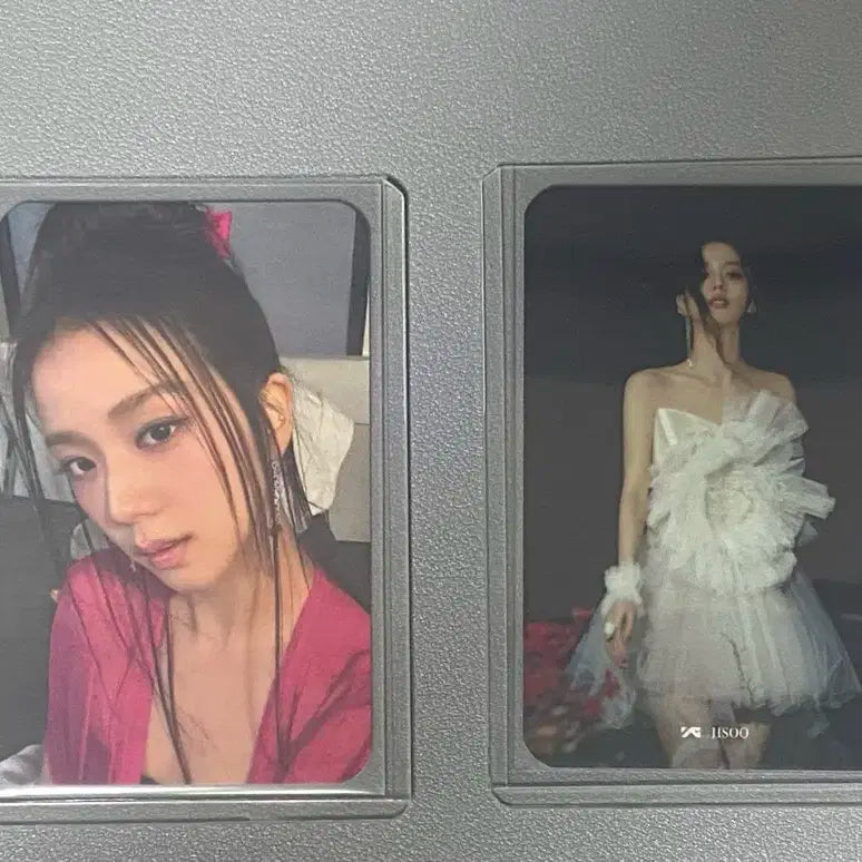 블랙핑크 지수 공방 포토카드 판매 꽃