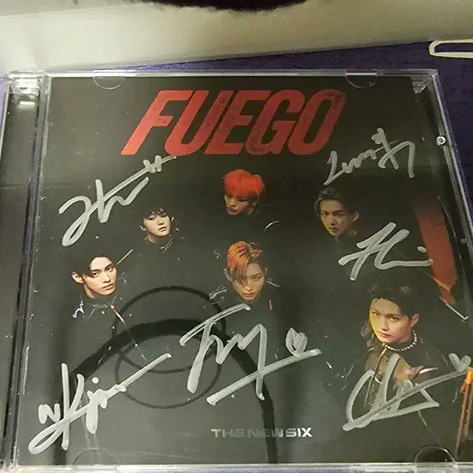 더뉴식스 TNX 비매 싸인앨범