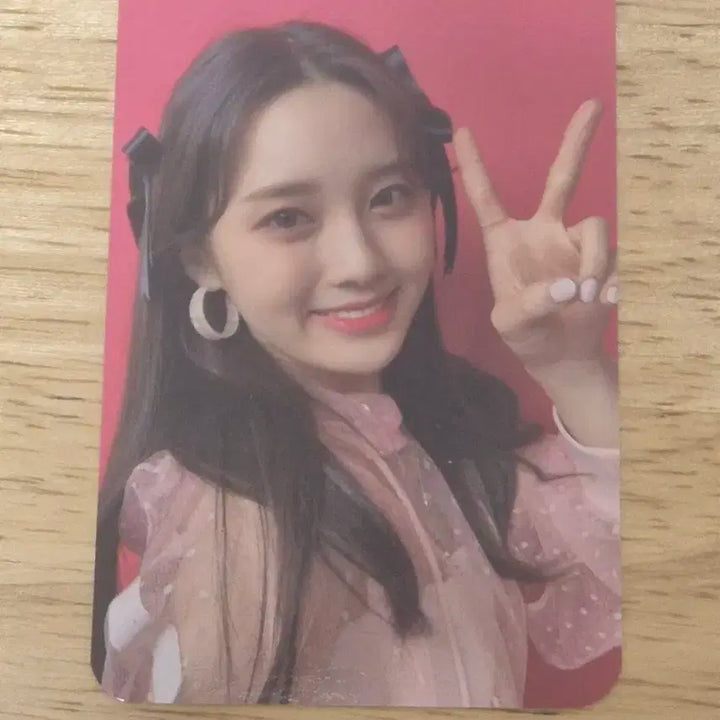 라잇썸 나영 바닐라 포카 포토카드