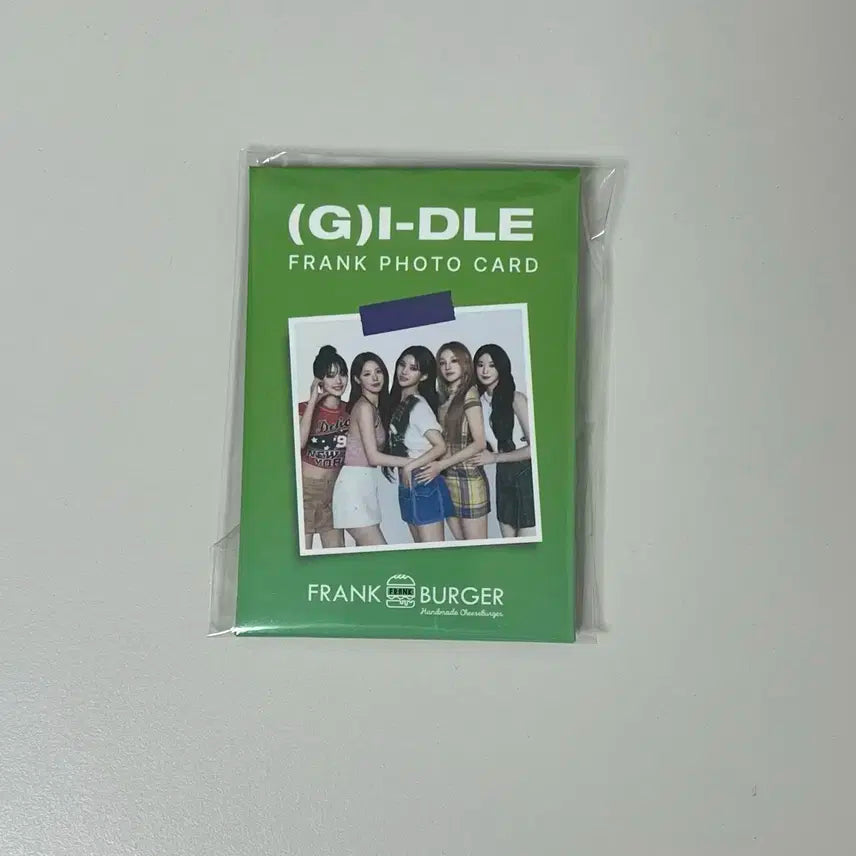 미개봉) 여자아이들 프랭크 버거 포카 세트