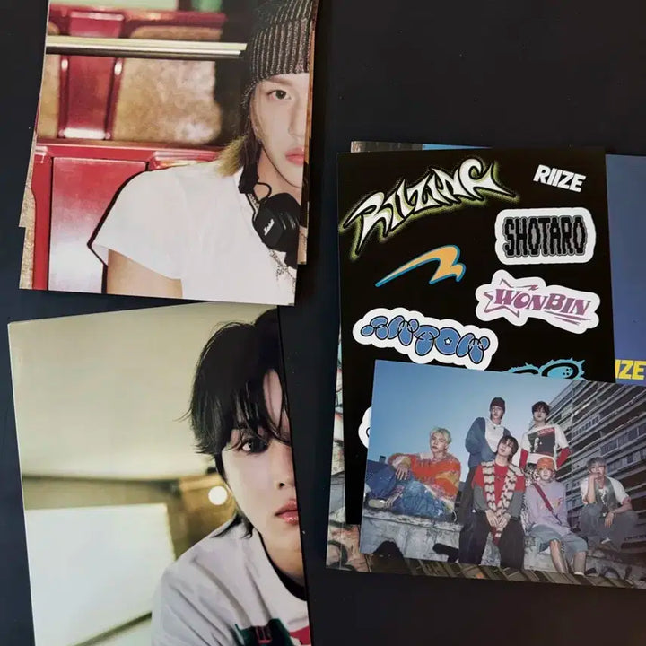 라이즈 RIIZING 개봉 앨범(사진, 스티커, 포스터 포함, 포카x)