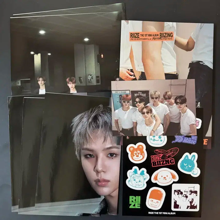 라이즈 RIIZING 개봉 앨범(사진, 스티커, 포스터 포함, 포카x)