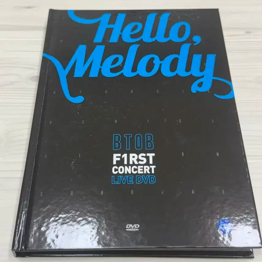 BTOB  「Hello Melody」 LIVE DVD BTOB - 1st Concert [Hello, Melody] Live (2DVD + Photobook