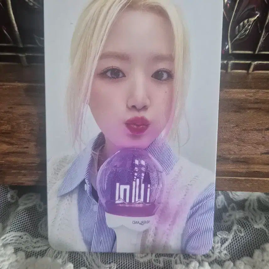 아이들 슈화 네버랜드 응원봉 포카 (네고가능)