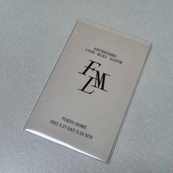 세븐틴 fml 유니버셜 도쿄 한정 포카 양도