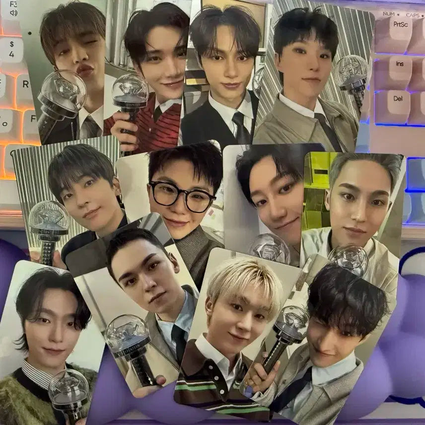 세븐틴 2025 캐럿랜드 캐럿존 포카 일괄