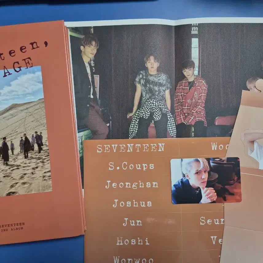 세븐틴 박수 앨범 오렌지 버전