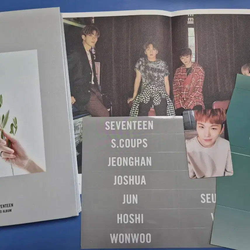 세븐틴 박수 앨범 화이트 버전
