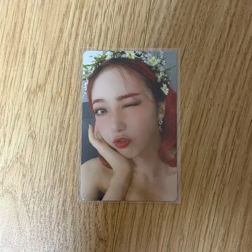 여자친구 비비지 신비 화관띤 앨포 앨범 포카 포토카드