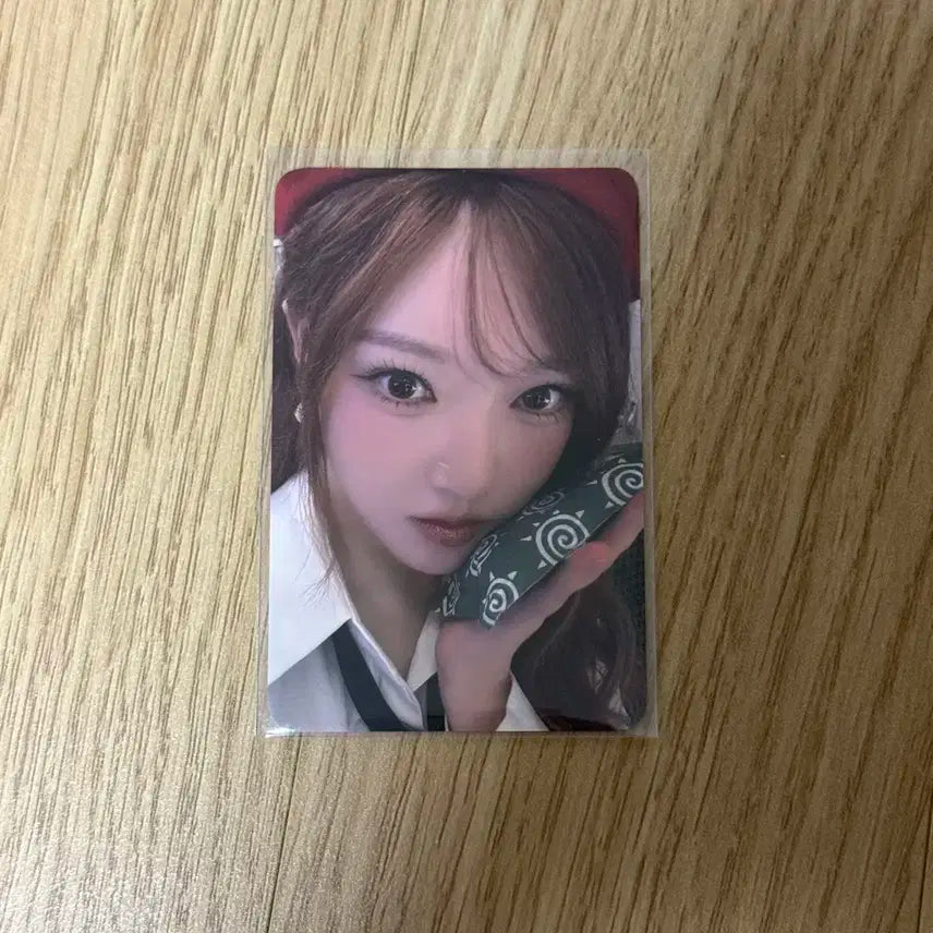 여자친구 예린 케타포 카페 음료 포카 포토카드