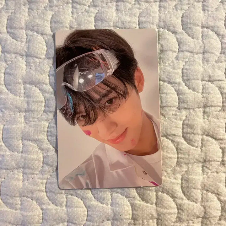 세븐틴 민규 포카 페더썬 캐럿반
