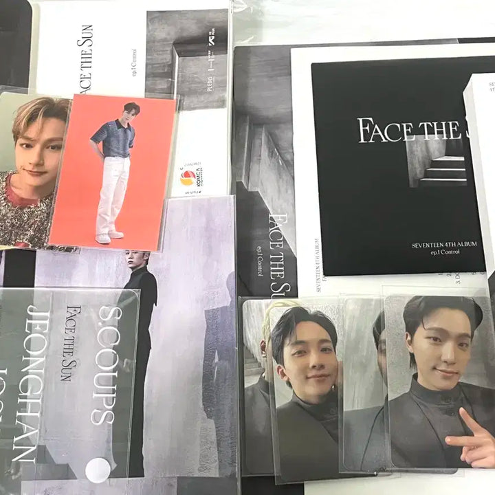 세븐틴 페더썬 face the sun / 전체 구성품 / 정한 / 디노