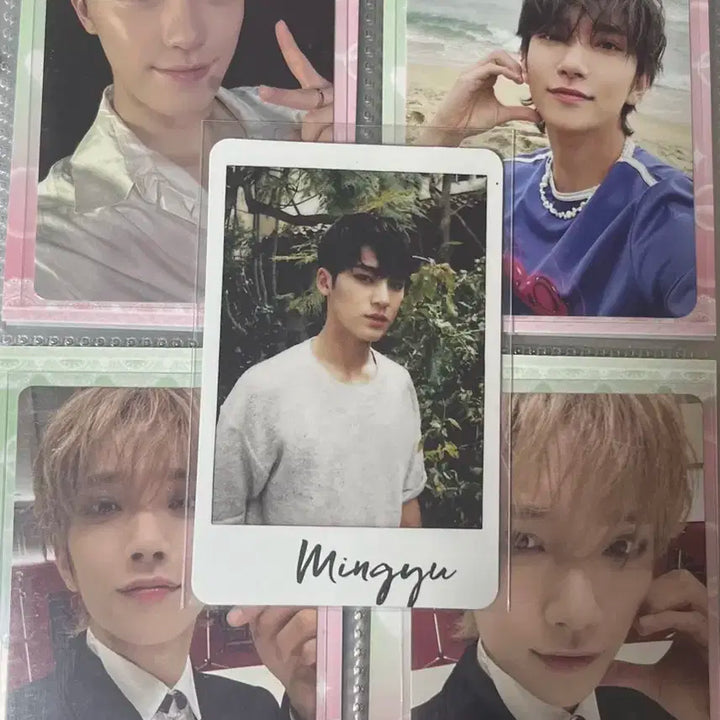 세븐틴 민규포카 급처