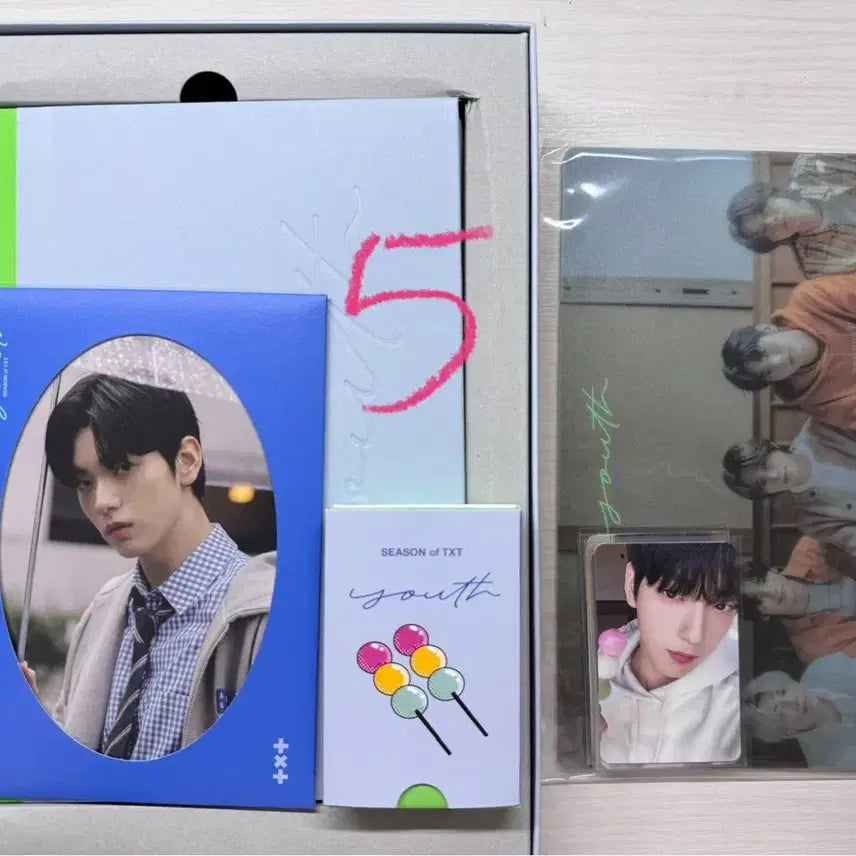 TXT 투바투 유스 youth 시즌그리팅 풀셋 판매 양도 연준 수