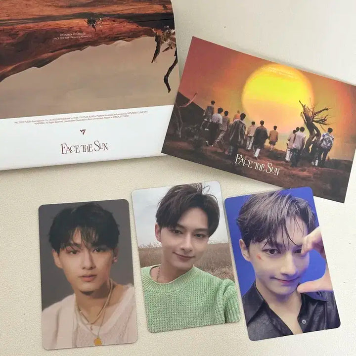 세븐틴 페이스더썬 위버스반 준버전