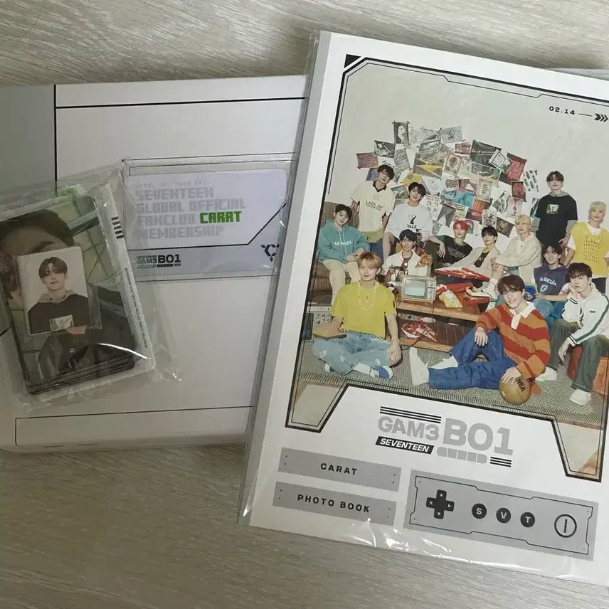 세븐틴 멤버쉽 키트 게임보이