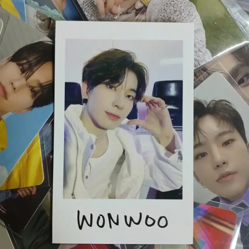 세븐틴 원우 follow인스턴트 포카 팝니다!