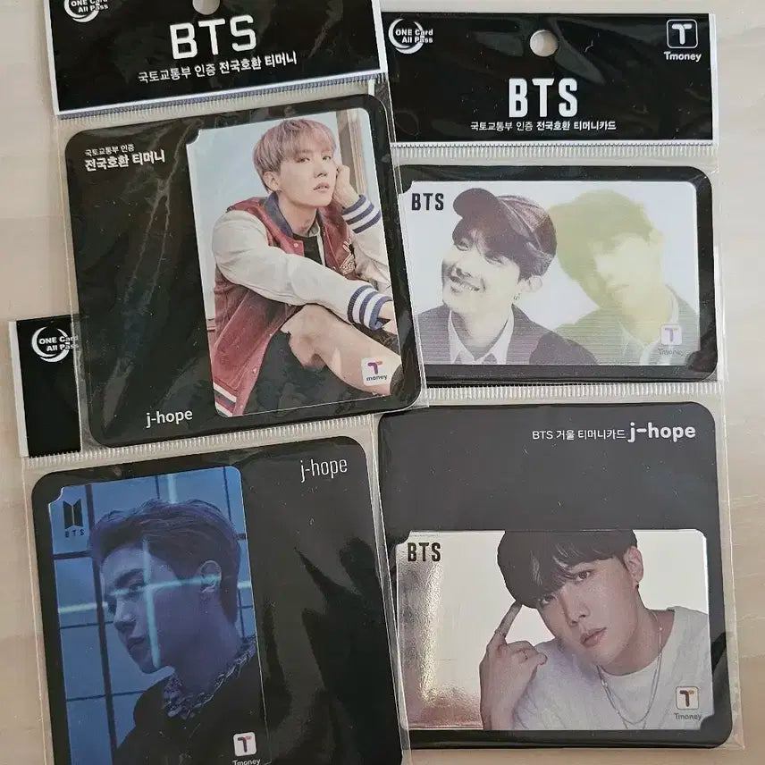 미개봉 ) 방탄 티머니 교통카드 제이홉