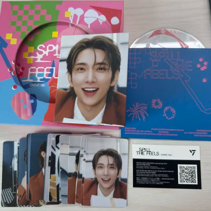 세븐틴 조슈아 캐럿반 랜포포함 풀구성 양도