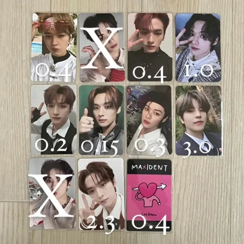 에눌가능가격제시가능) 스키즈 스트레이키즈 포카 리노