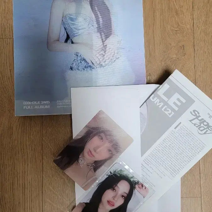 아이들 슈퍼레이디 앨범+슈화.미연 포카