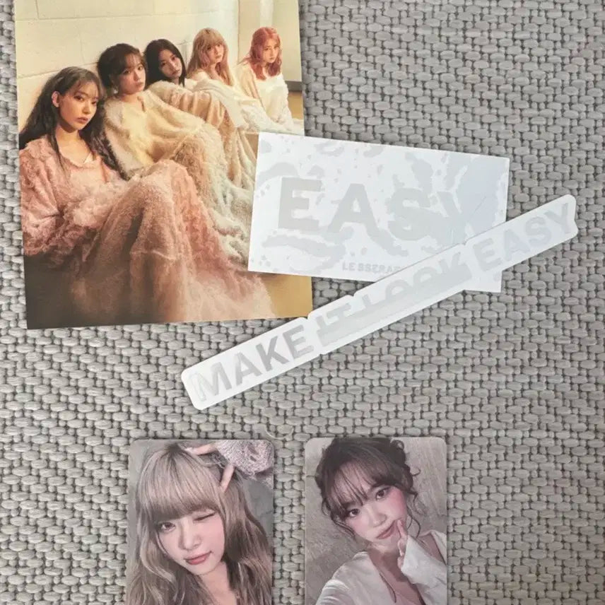 르세라핌 이지 채원 + 은채 포토카드 판매