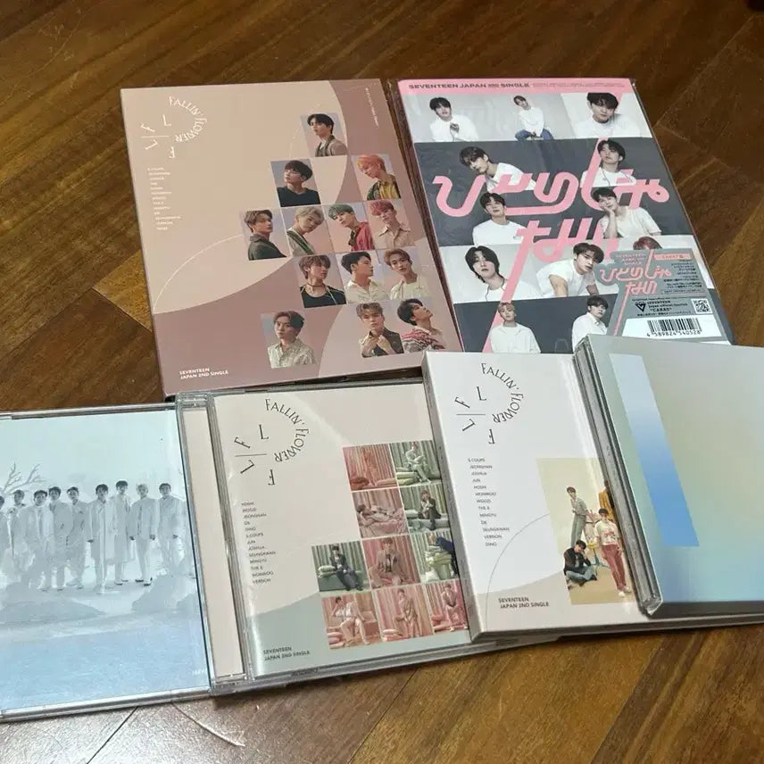 세븐틴 일본 앨범 일괄 폴린플라워 히토리쟈나이 파워오브러브