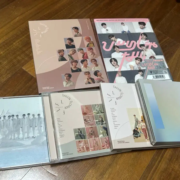세븐틴 일본 앨범 일괄 폴린플라워 히토리쟈나이 파워오브러브